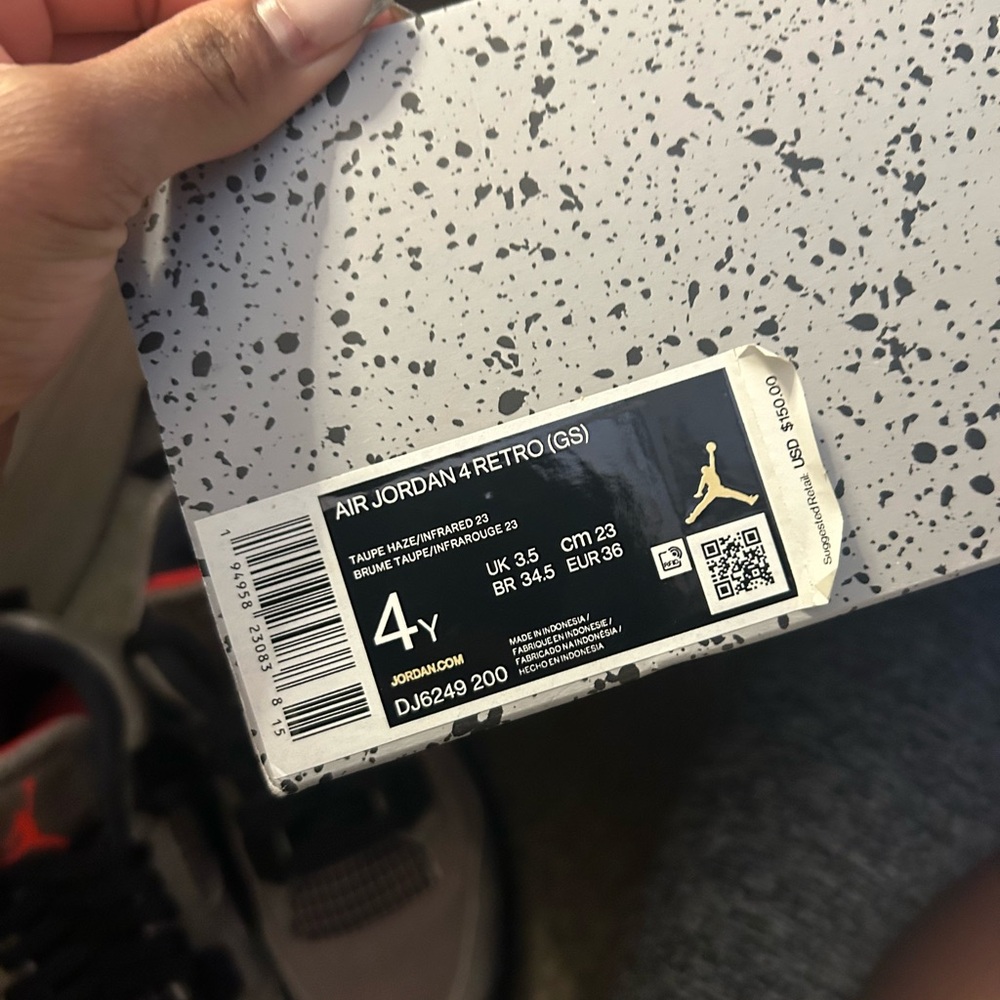 Jordan 4 taupe haze